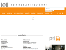 Tablet Screenshot of lato.ro